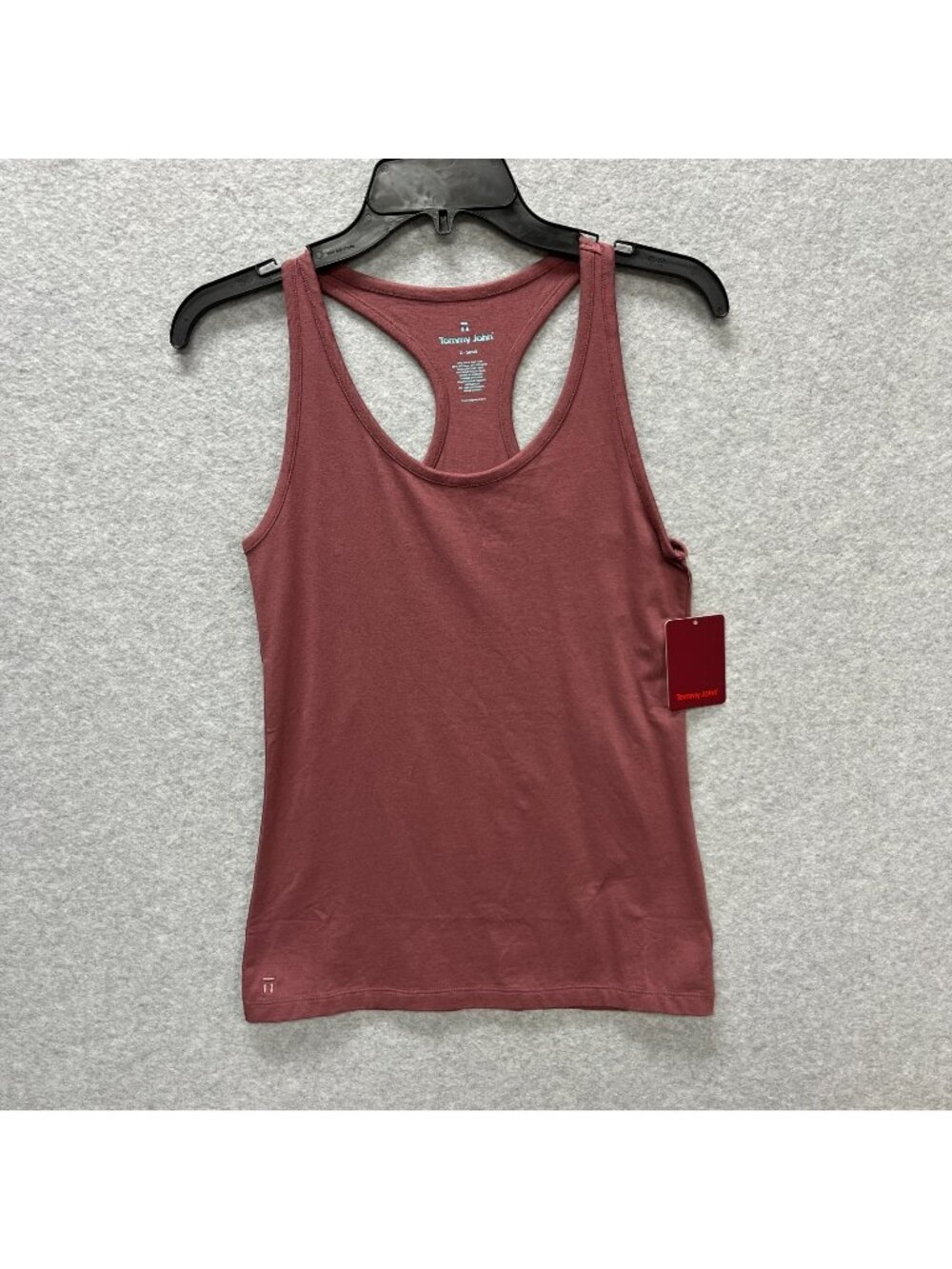 Tommy John Racer Back Women's Size XS Tank Top Rose Brown
